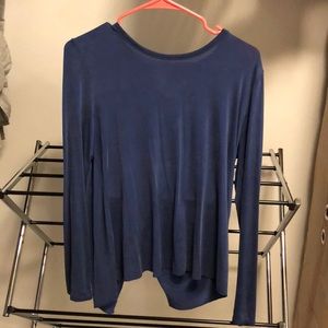 Athleta open back long sleeve